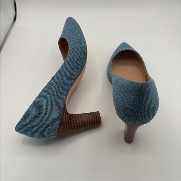 NWT Cole Haan Women’s Mylah Pump 75mm Light Denim (size 7.5B) - Picture 5 of 10